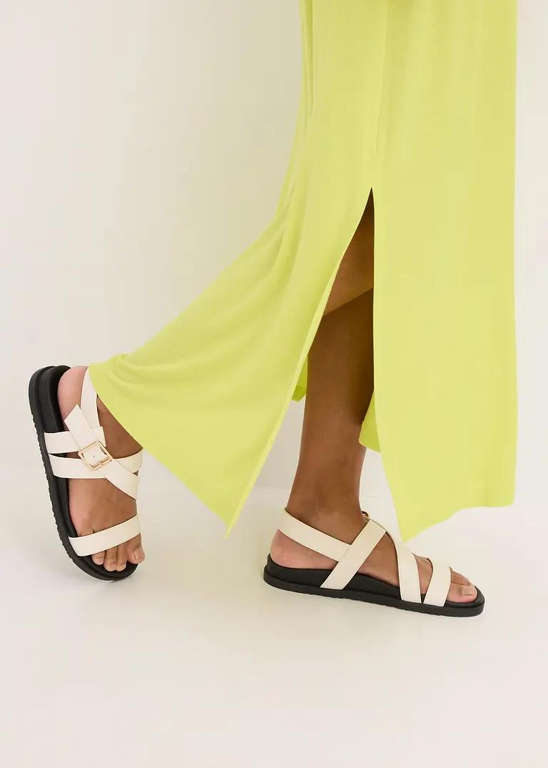 SUKIENKA MAXI OVERSIZE Z WISKOZY