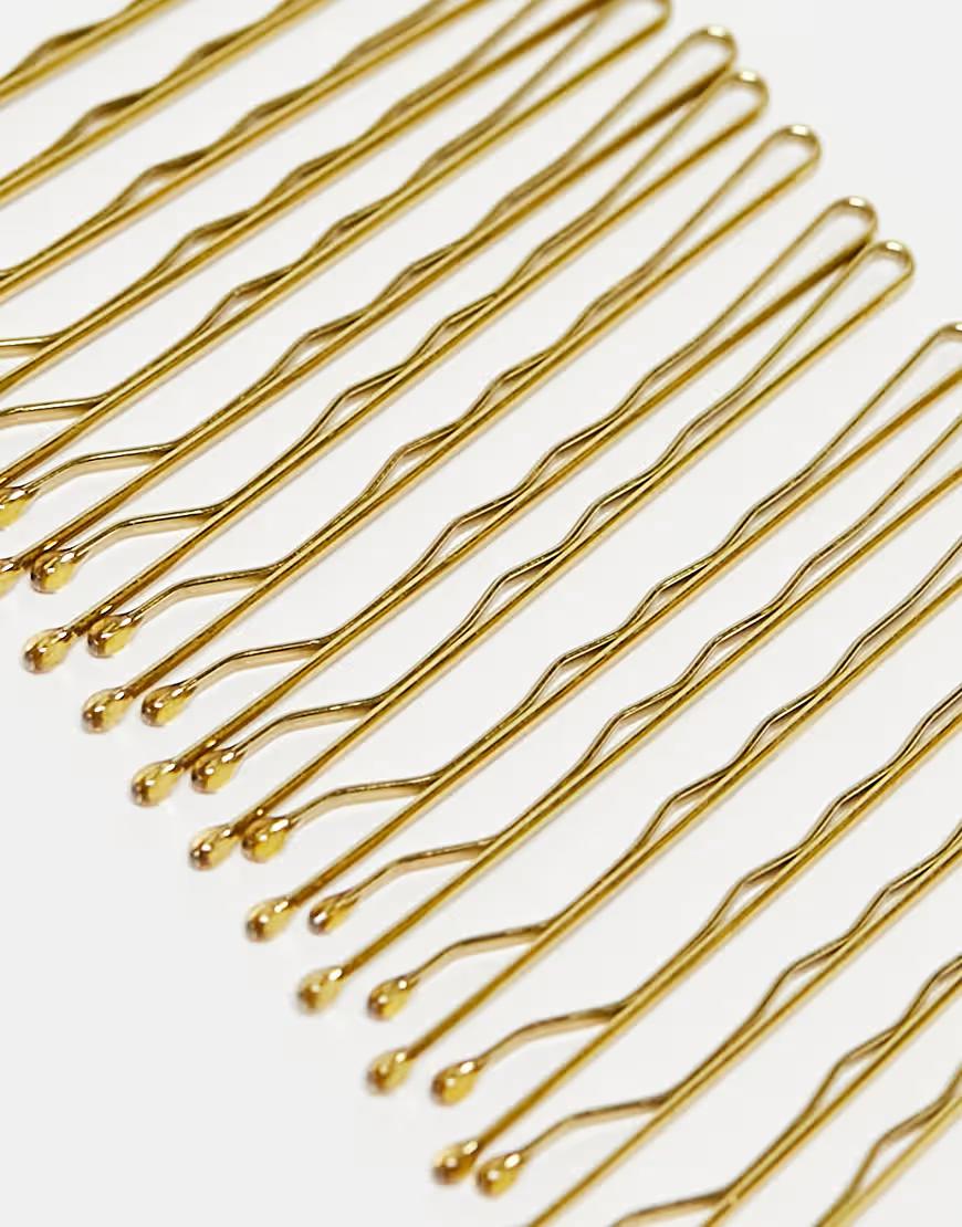 złota wsuwka do włosów 30-pack