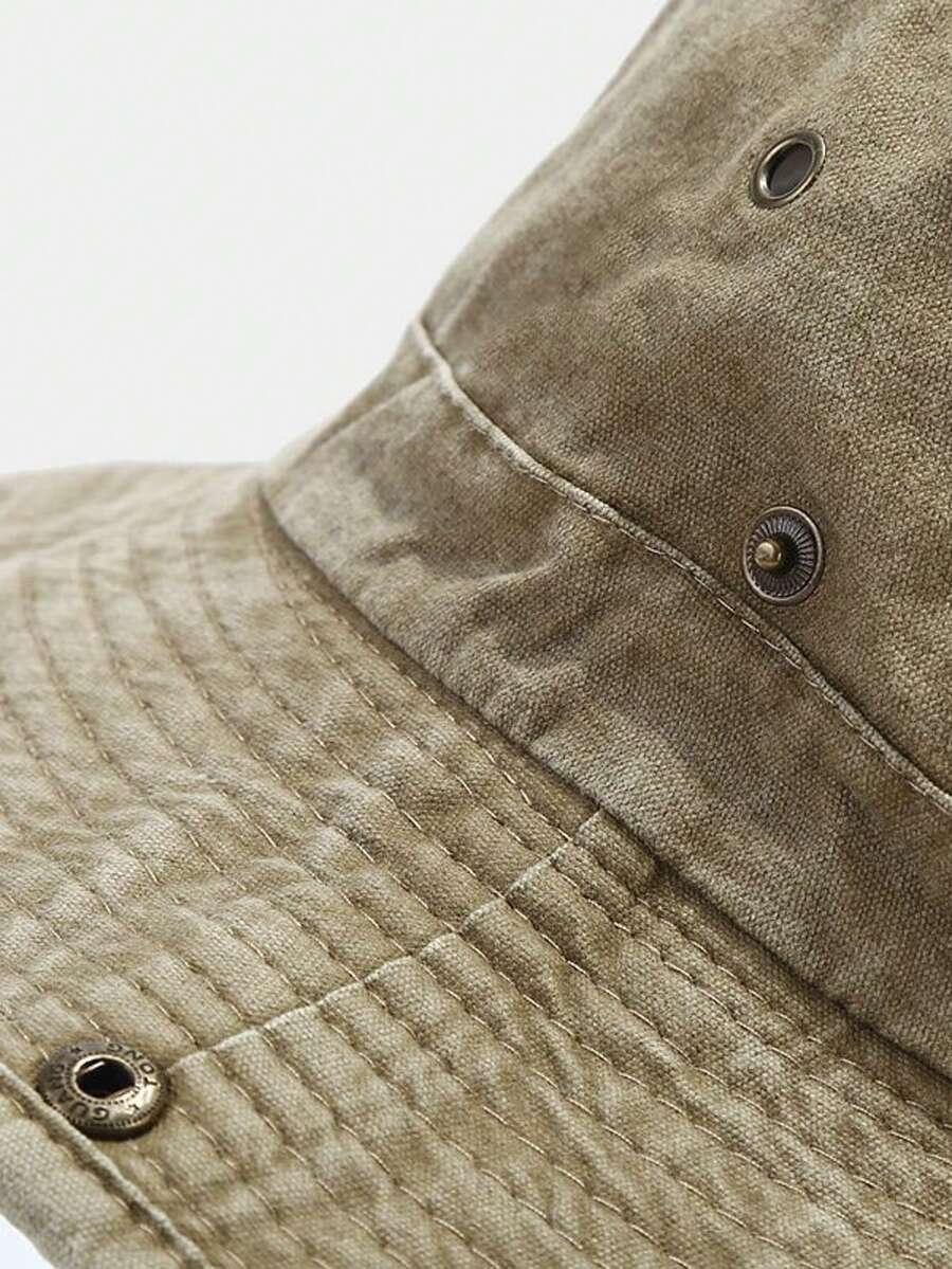 kapelusz bucket ściągacz khaki