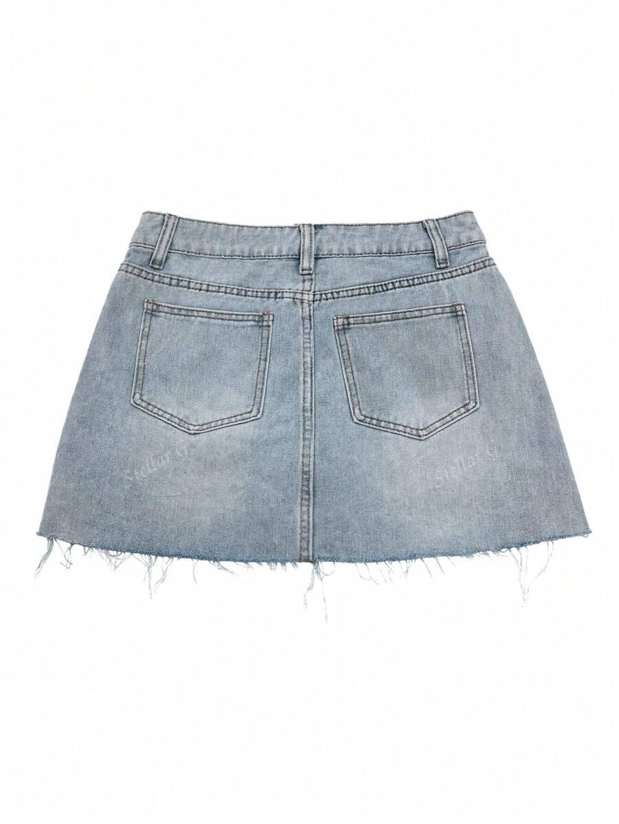 MINI SPÓDNICA JEANS