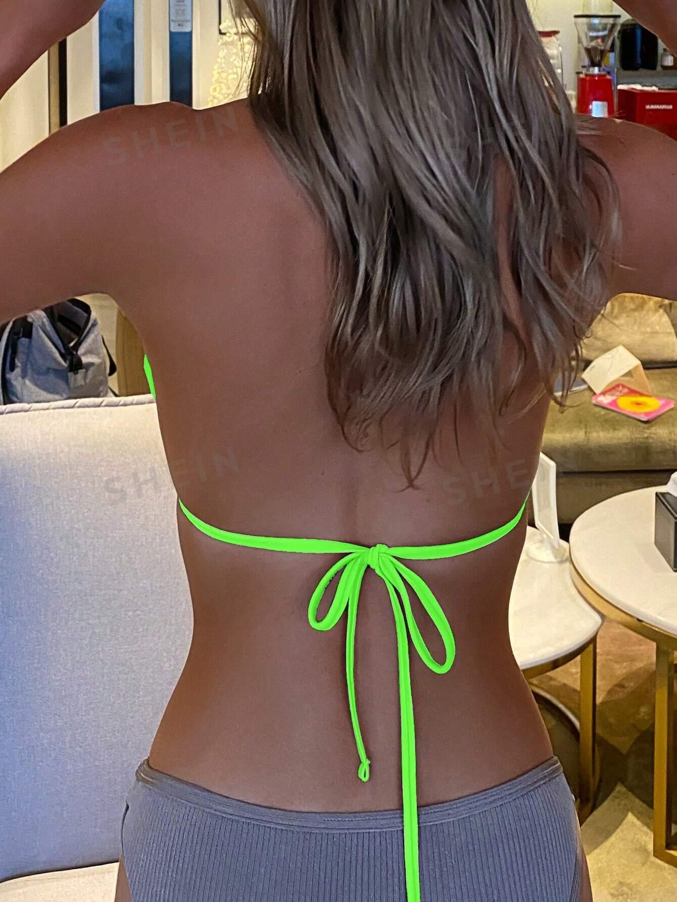 neonowa góra od bikini