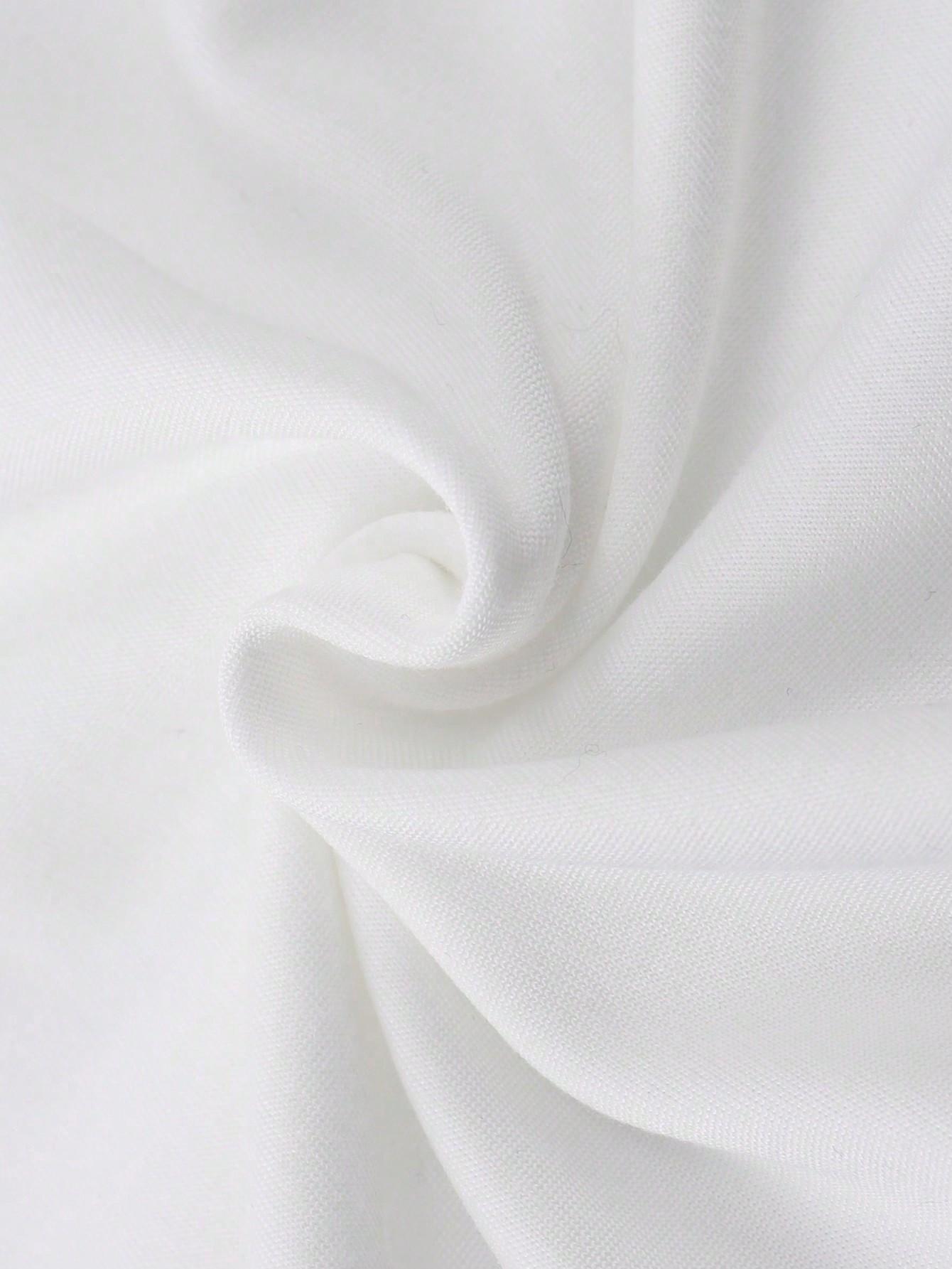 BIAŁY T-SHIRT PRINT