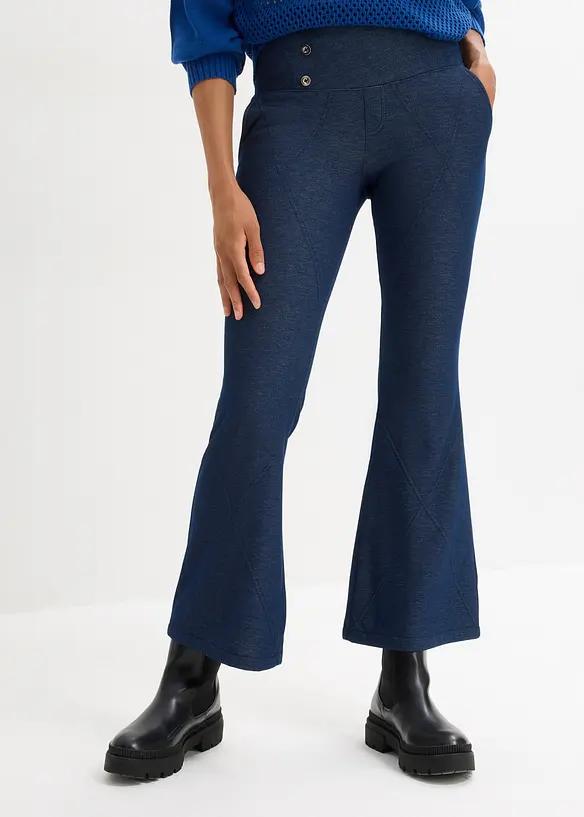 OCIEPLANE LEGGINSY Z GUZIKAMI