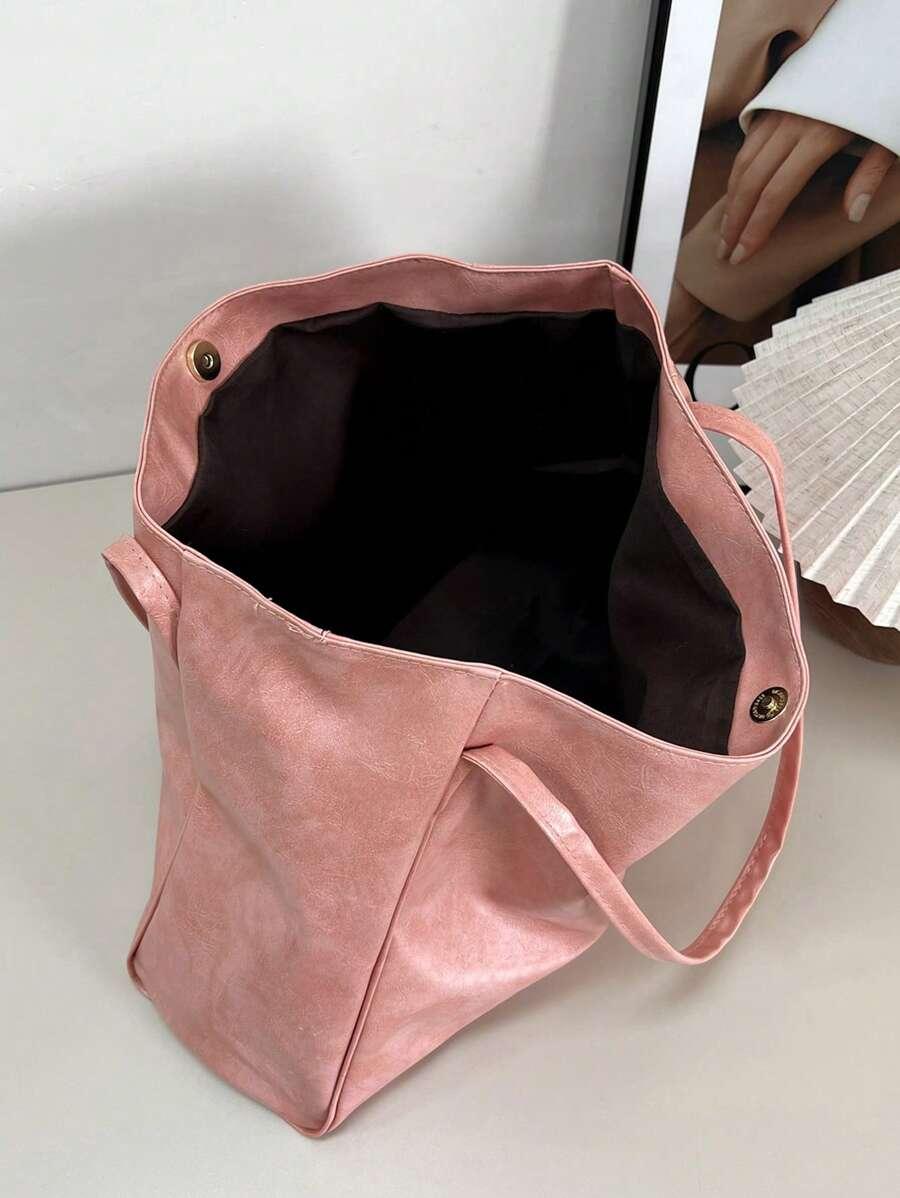 RÓŻOWA TOREBKA SHOPPER