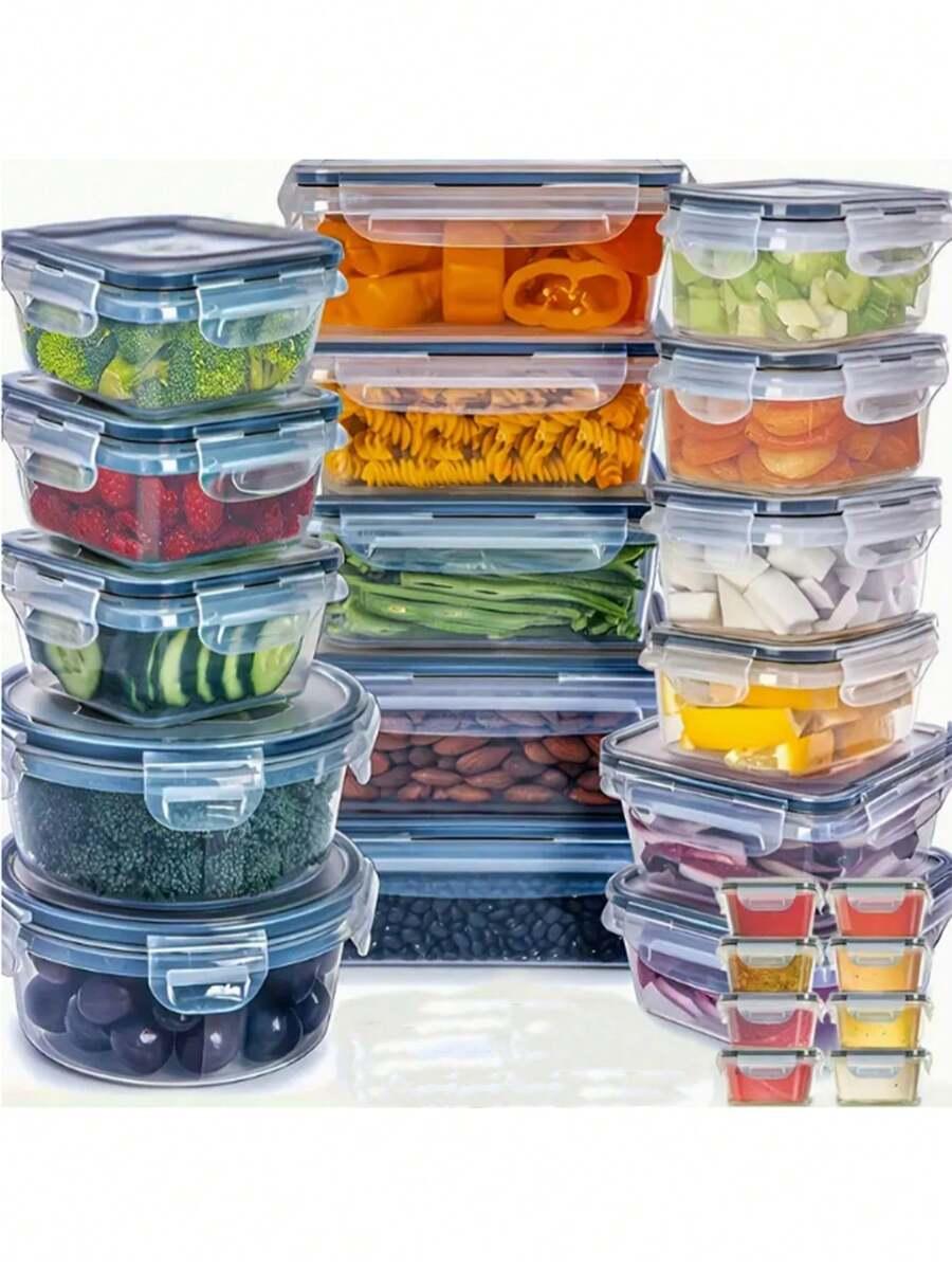 pojemniki na żywność z pokrywką 5-pack 