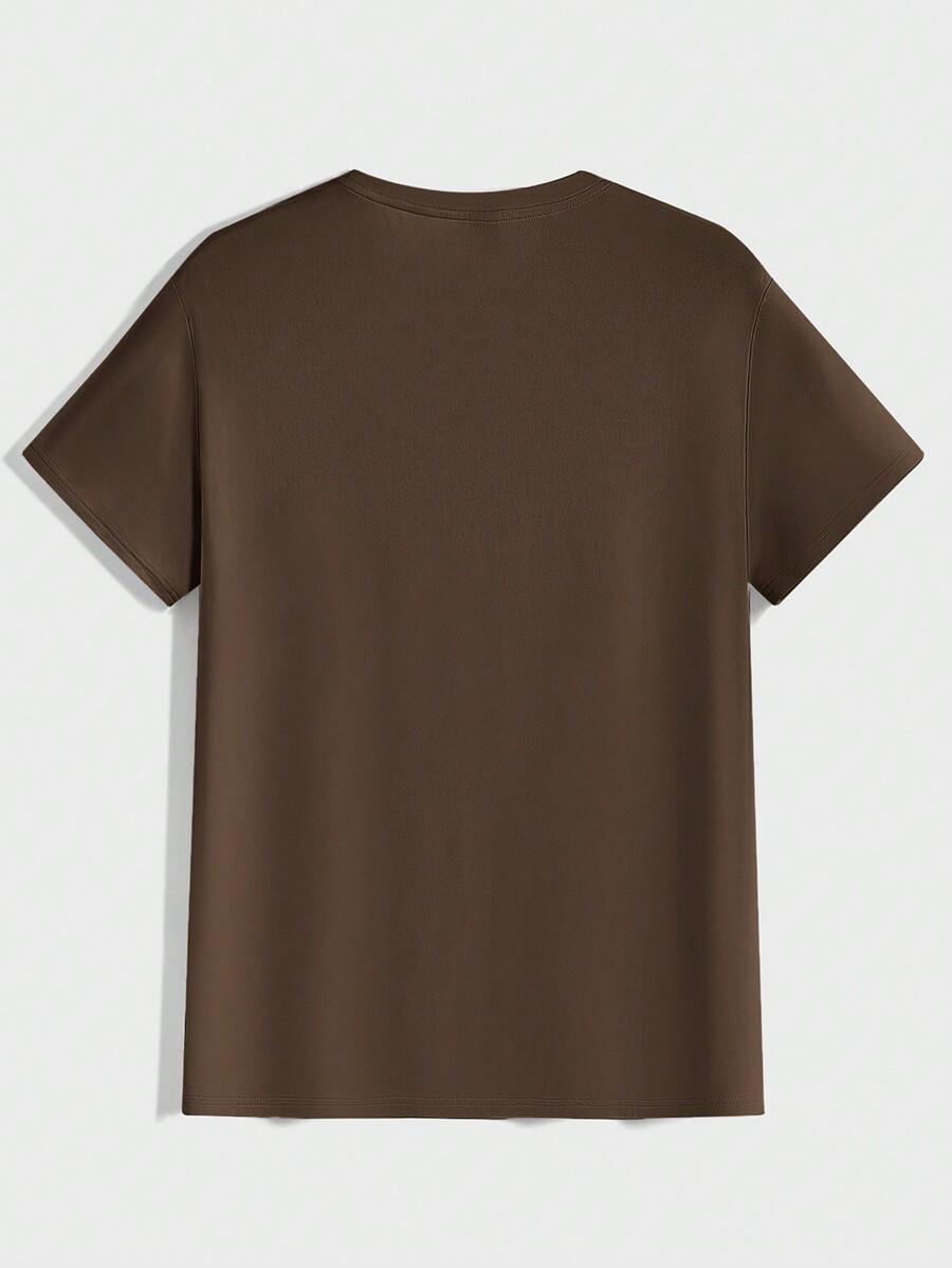 GŁADKI T-SHIRT OKRĄGŁY DEKOLT 3-PACK
