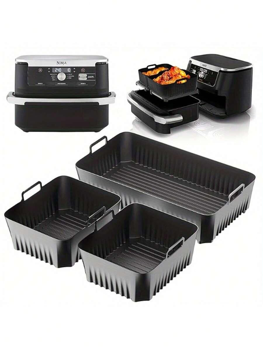 silikonowe akcesoria do frytkownicy 3-pack