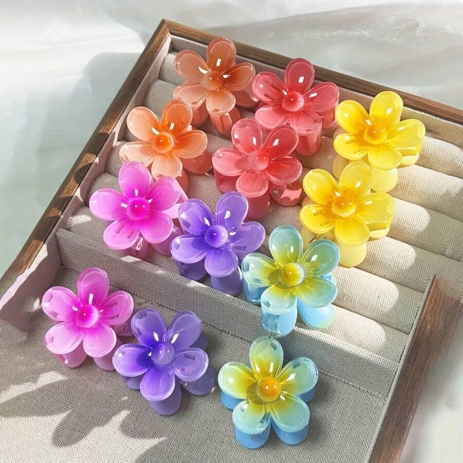 spinki do włosów kwiat 12-pack
