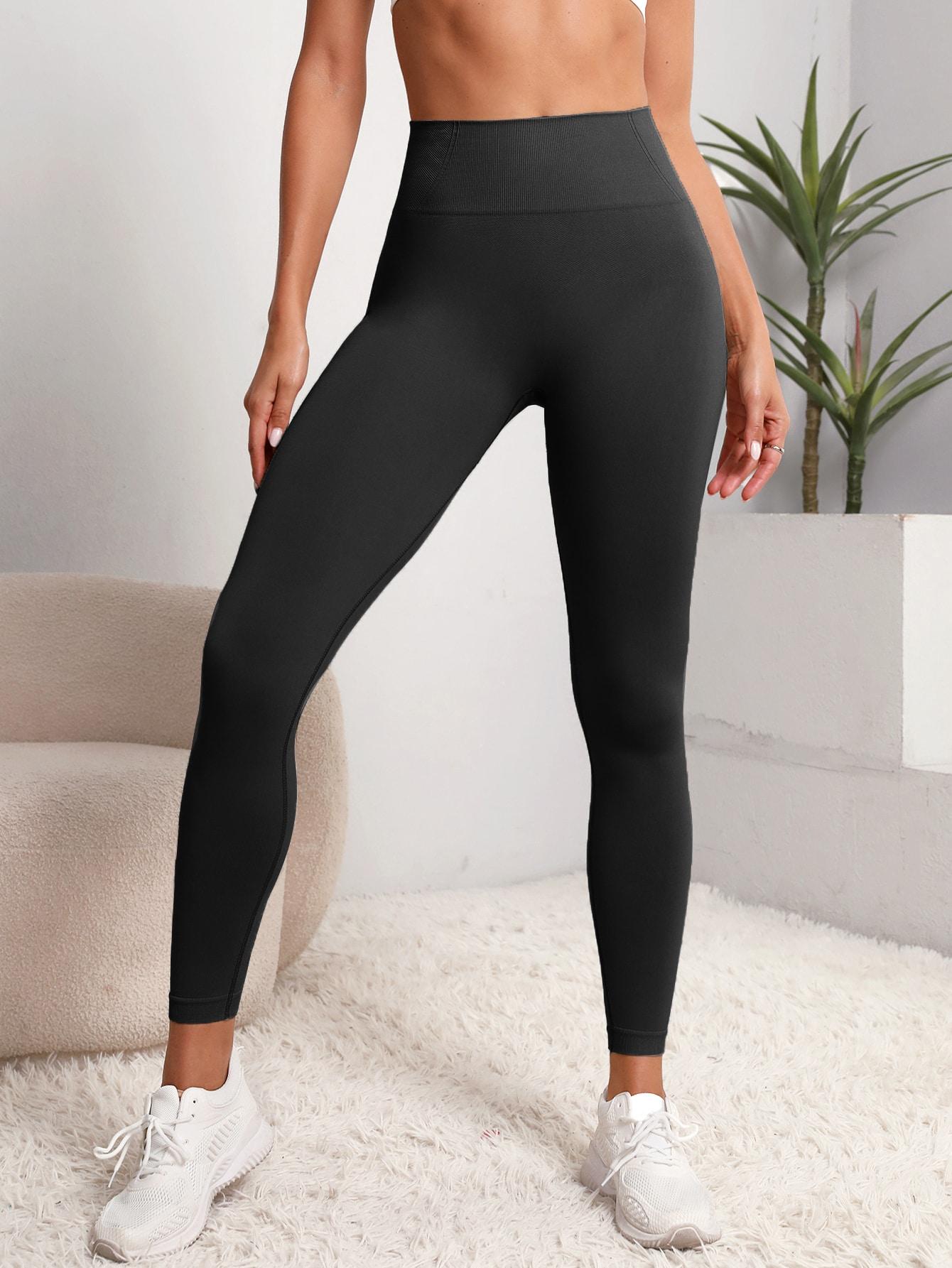 CZARNE LEGGINSY WYSOKI STAN