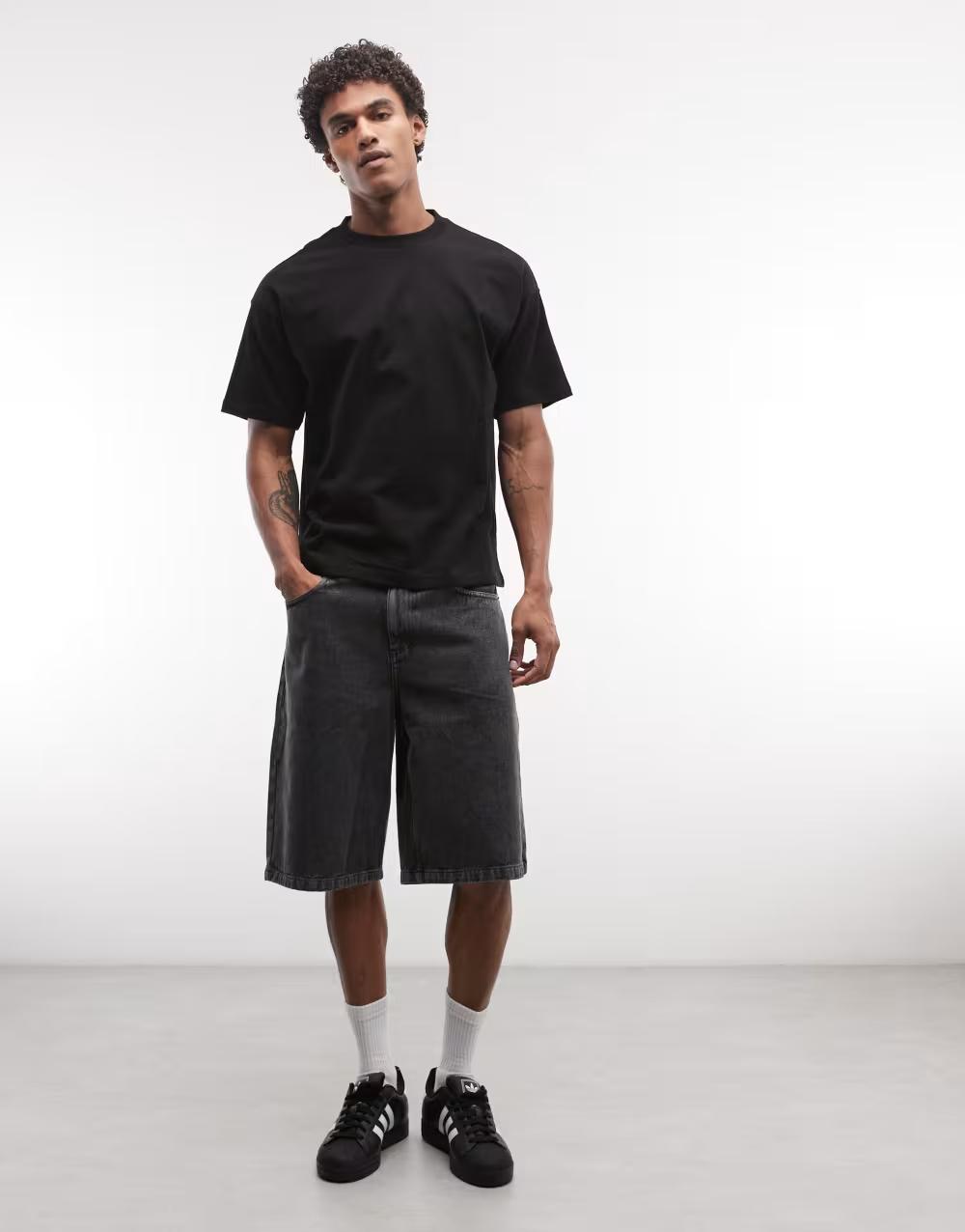 czarny t-shirt basic