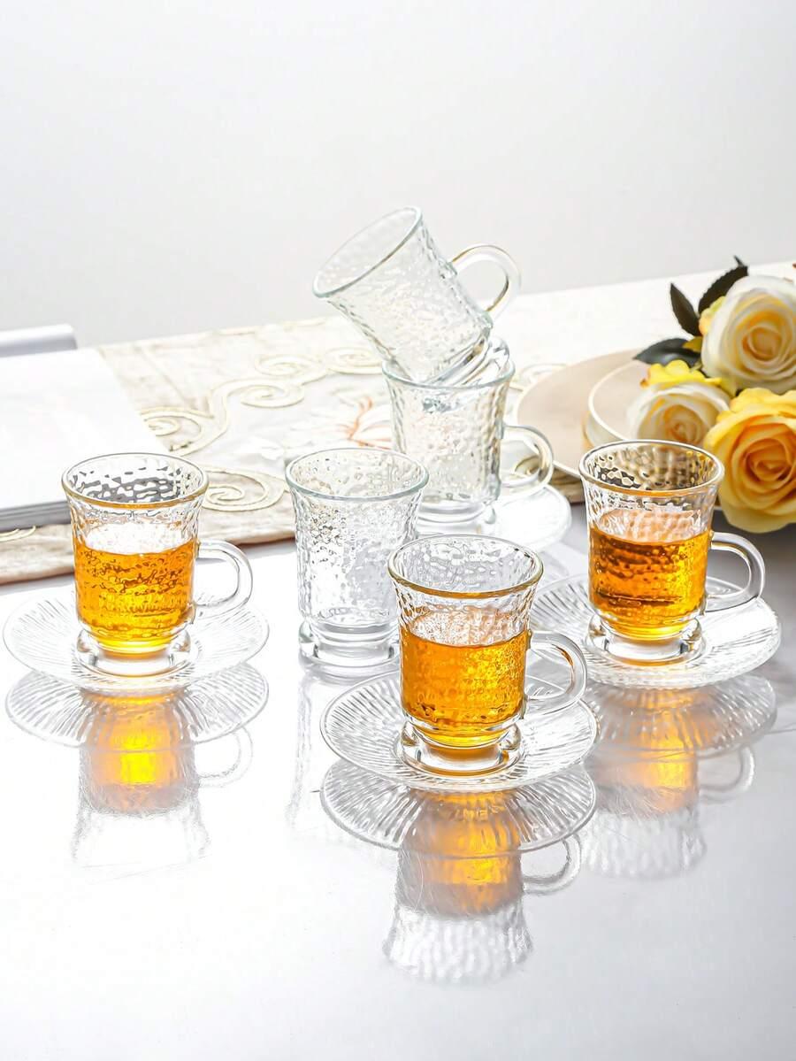 zestaw filiżanki talerzyki 6-pack