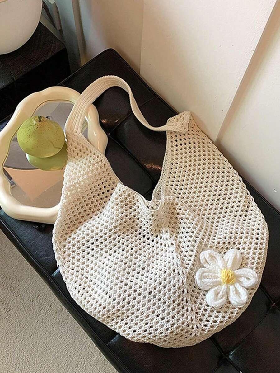 BEŻOWA TOREBKA SHOPPER 