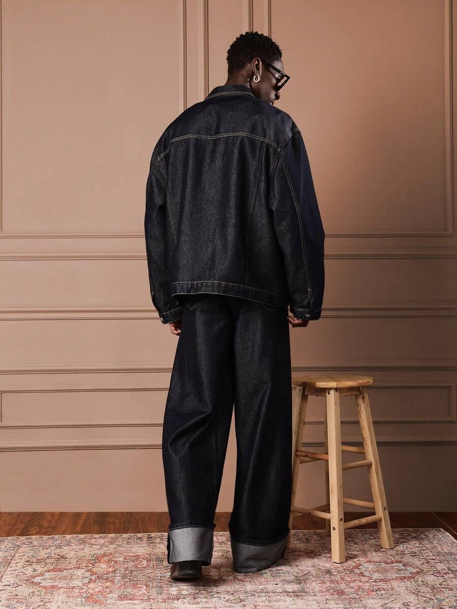 spodnie jeans zamek