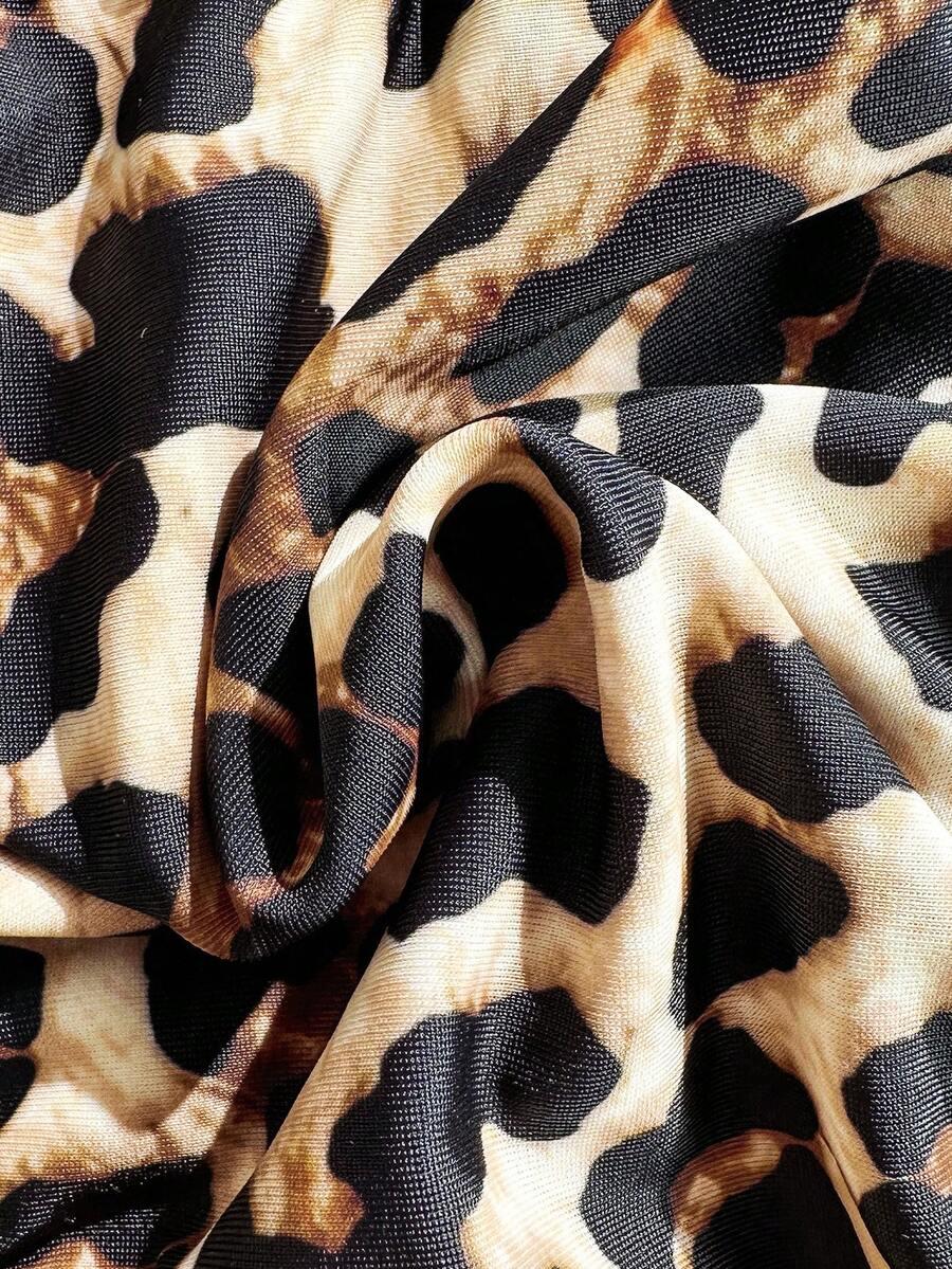 DWUCZĘŚCIOWY STRÓJ KĄPIELOWY ANIMAL PRINT