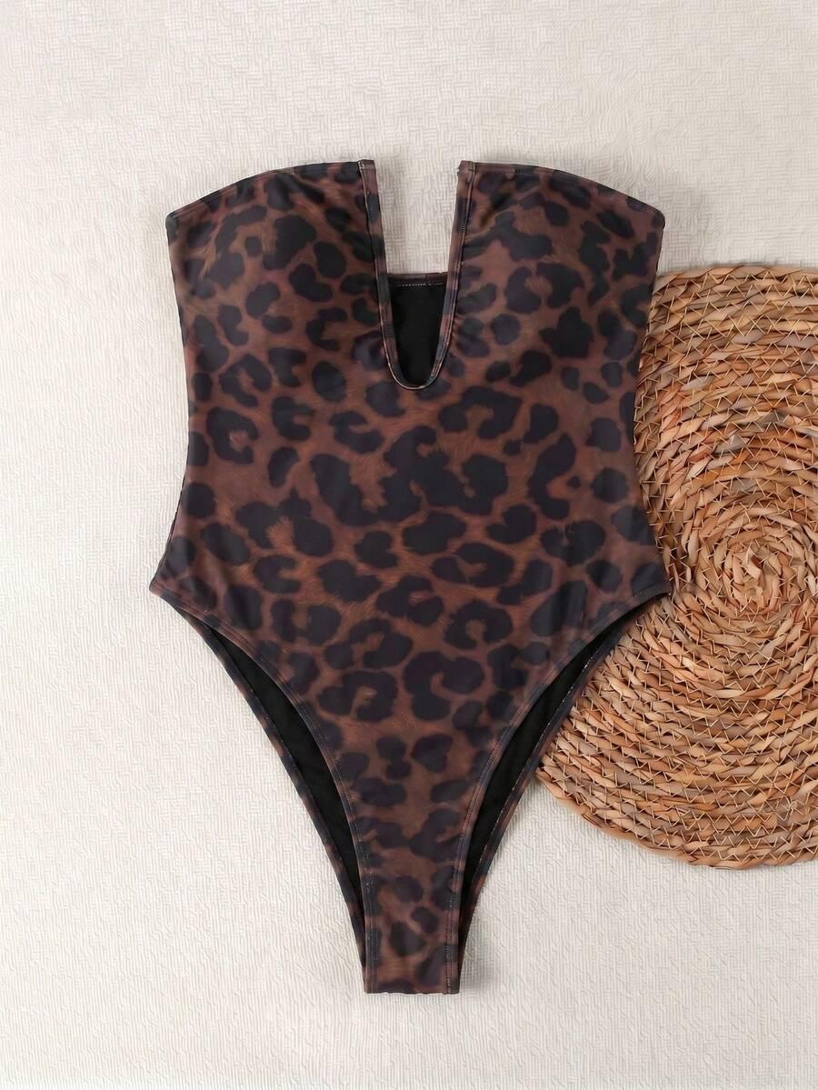 JEDNOCZĘŚCIOWY STRÓJ KĄPIELOWY ANIMAL PRINT