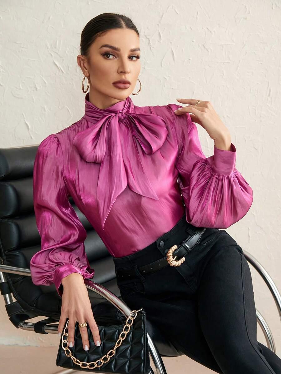 RÓŻOWA ELEGANCKA BLUZKA
