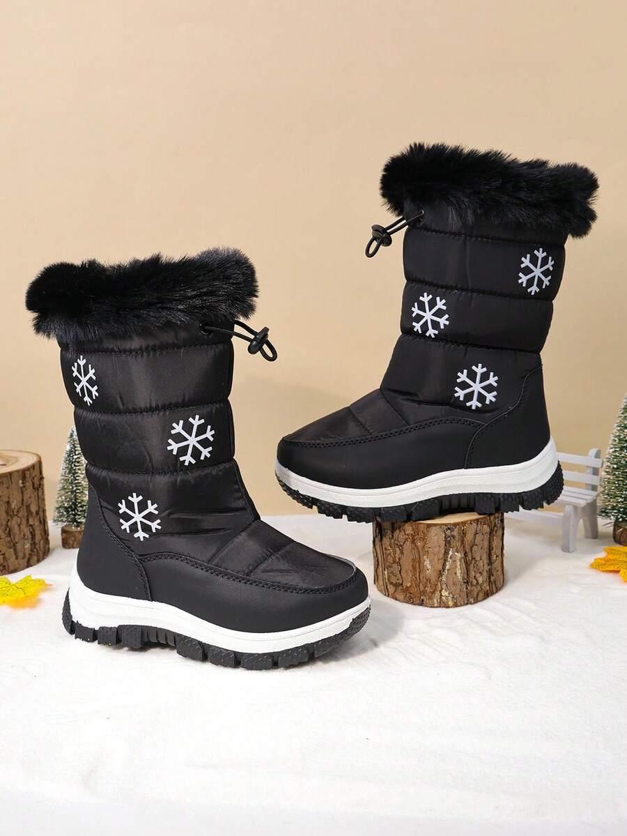 czarne śniegowce miś