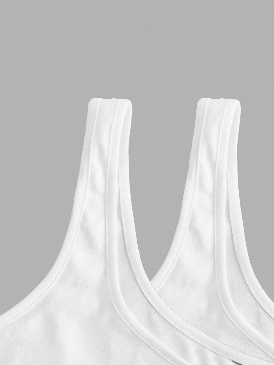 biały top 2-pack