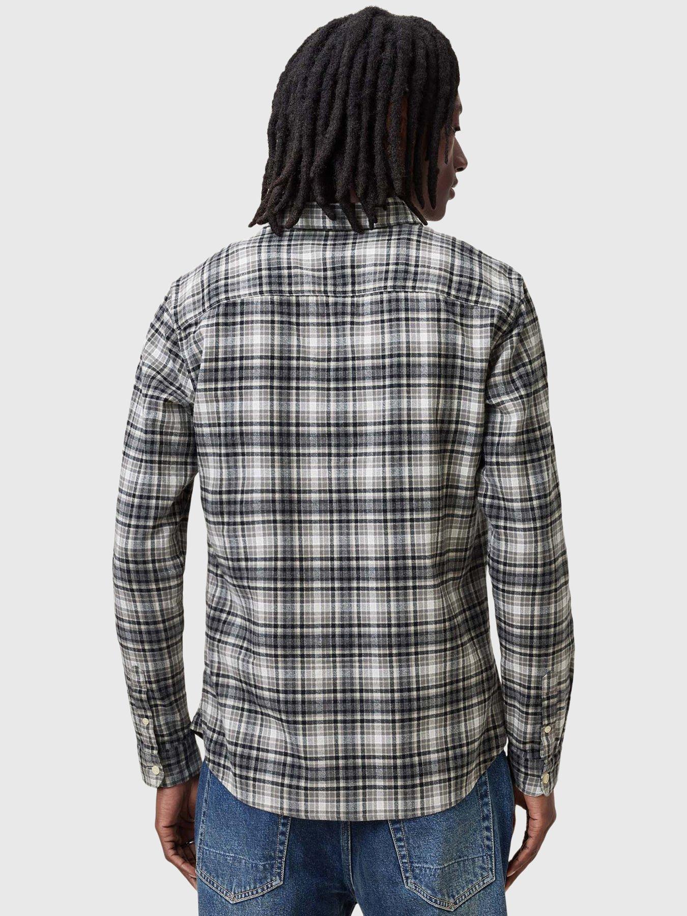 ALLSAINTS MĘSKA KOSZULA W KRATKĘ M021SC
