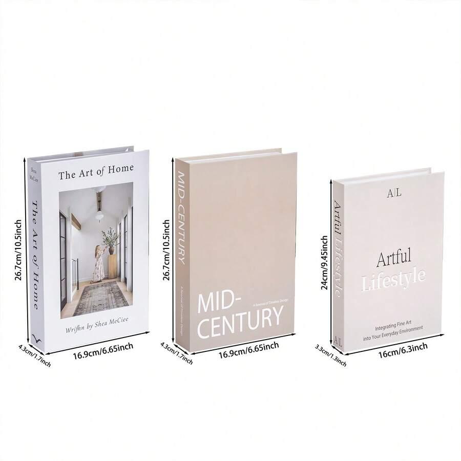 DEKORACYJNE KSIĄŻKI 2-PACK