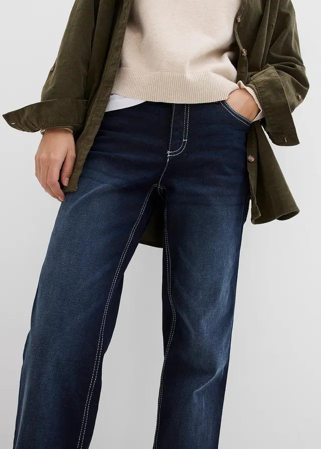 NIEBIESKIE SPODNIE JEANS 