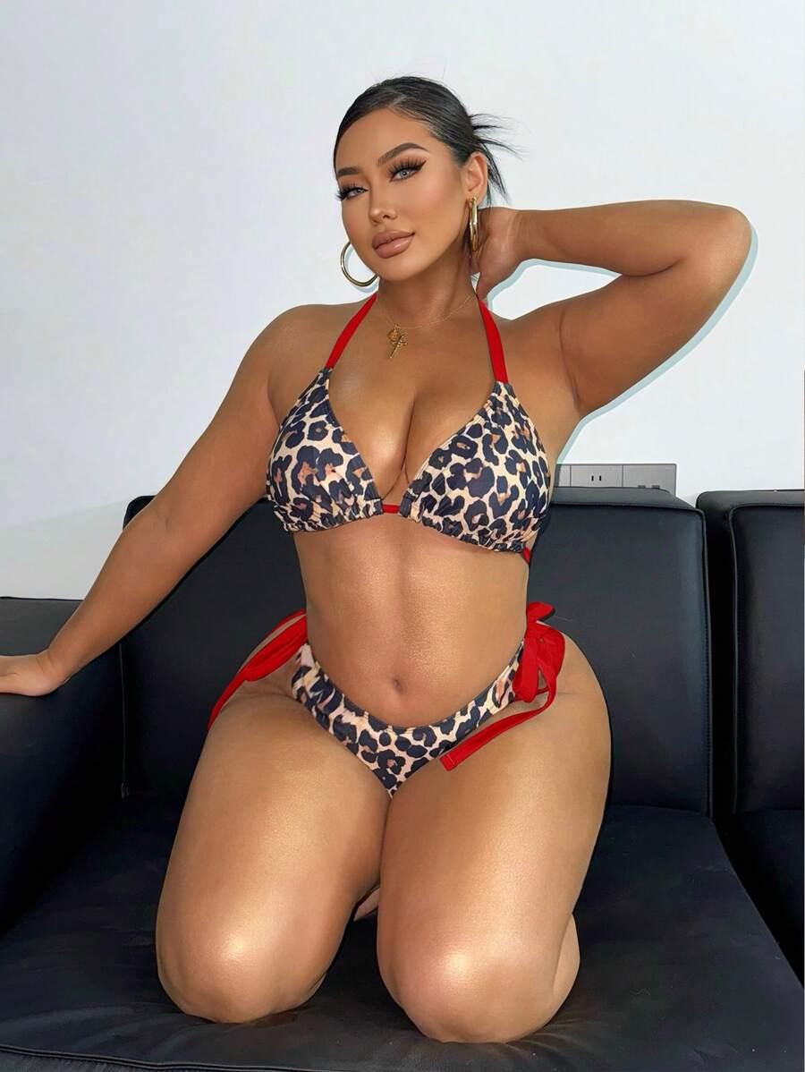  komplet bikini ANIMAL PRINT