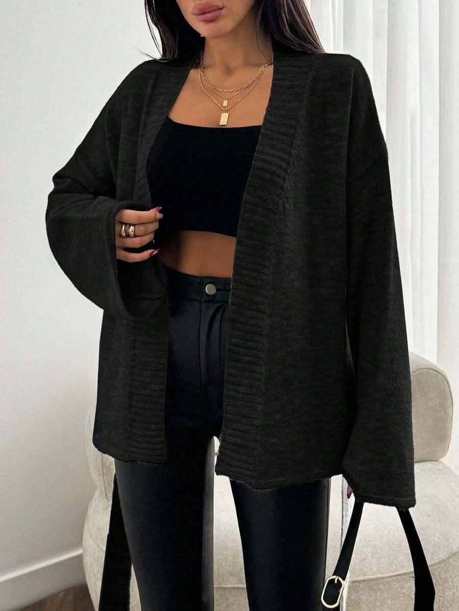 CZARNY SWETER CASUAL