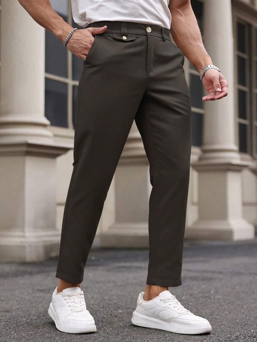 SPODNIE MĘSKIE ELEGANCKIE