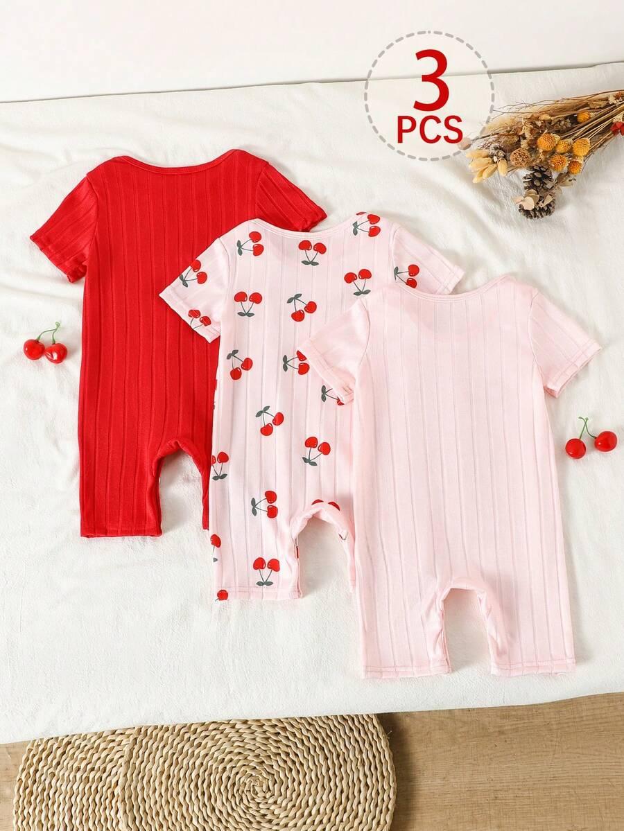 prążkowane body nadruk 3-pack