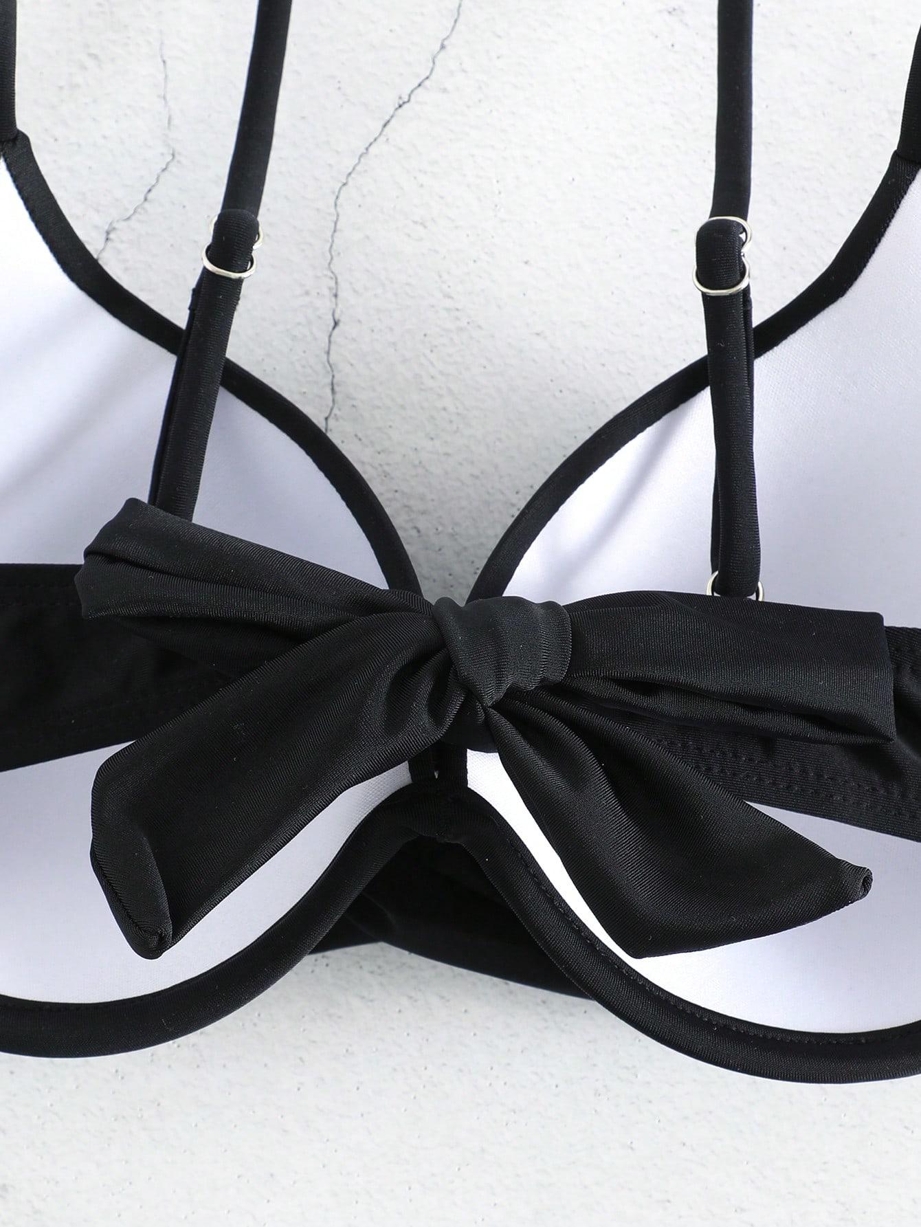 czarna góra od bikini