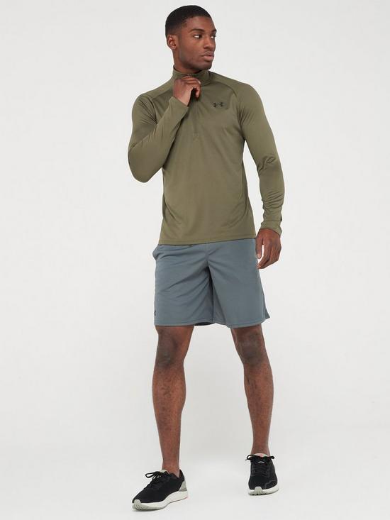 UNDER ARMOUR KOSZULKA SPORTOWA Z ZAMKIEM TECH 2.0 