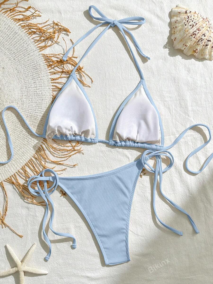 NIEBIESKI KOMPLET BIKINI