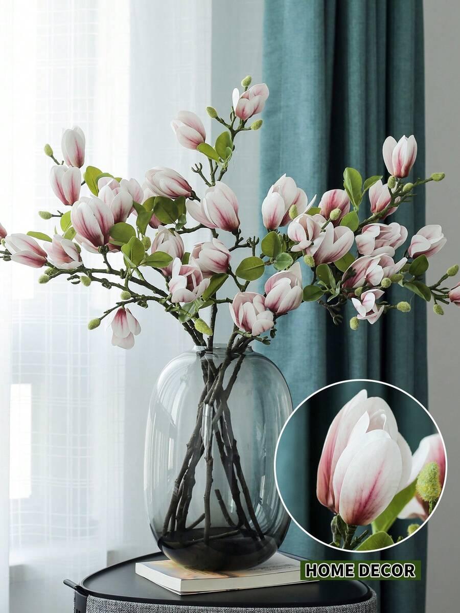 SZTUCZNY KWIAT MAGNOLIA 2-PACK