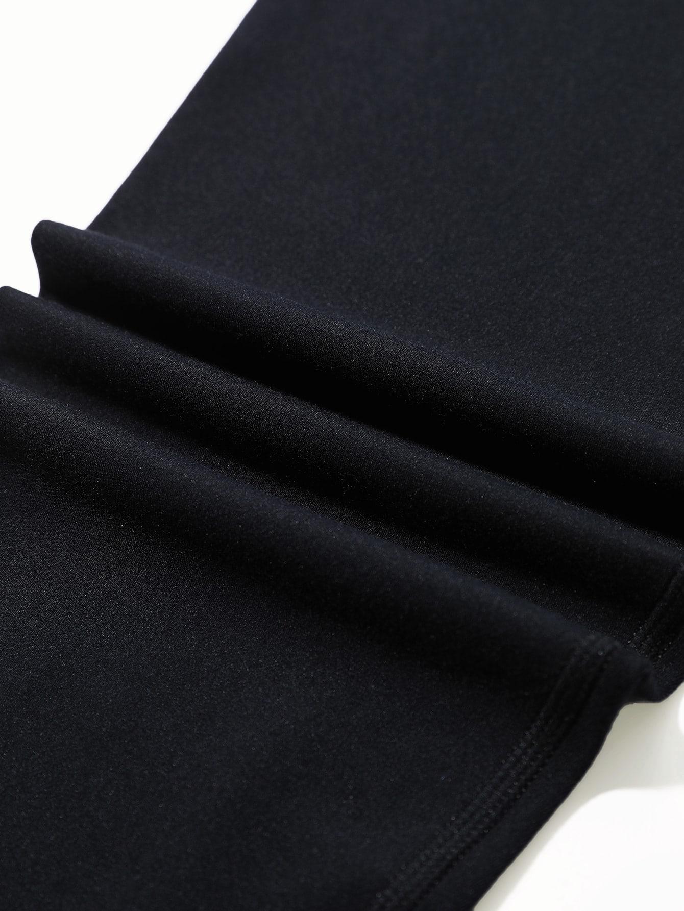 CZARNE SPORTOWE LEGGINSY