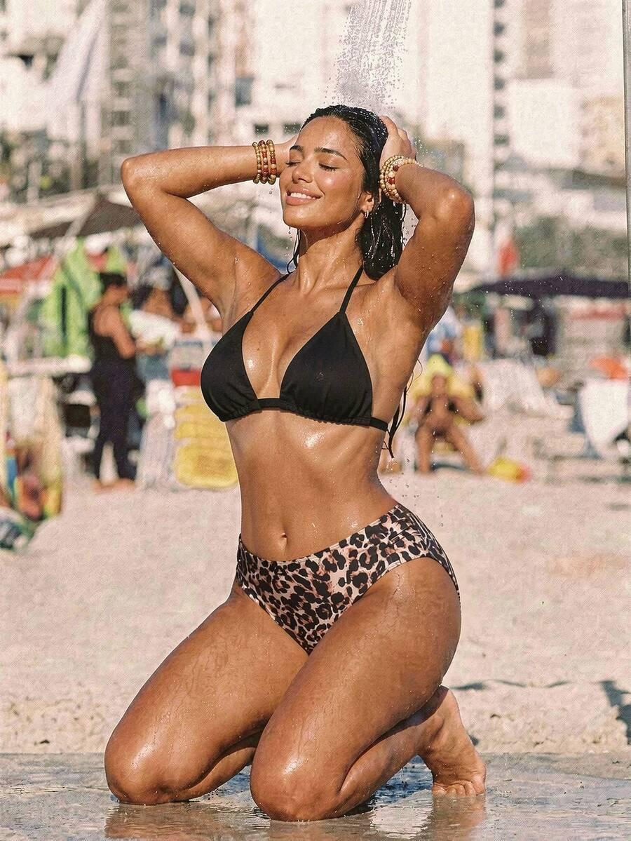 dół od bikini ANIMAL PRINT