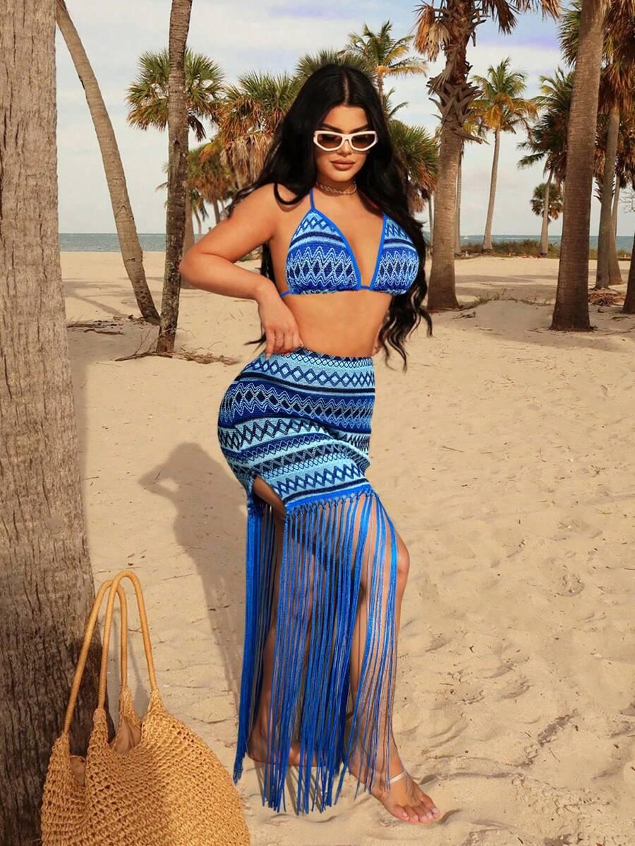 niebieska GÓRA OD BIKINI