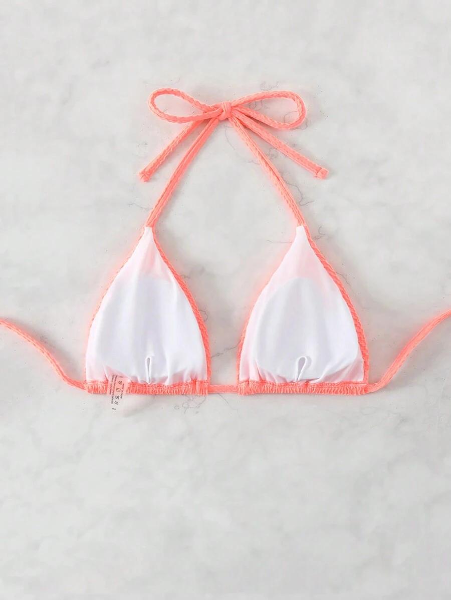 pomarańczowa góra od bikini