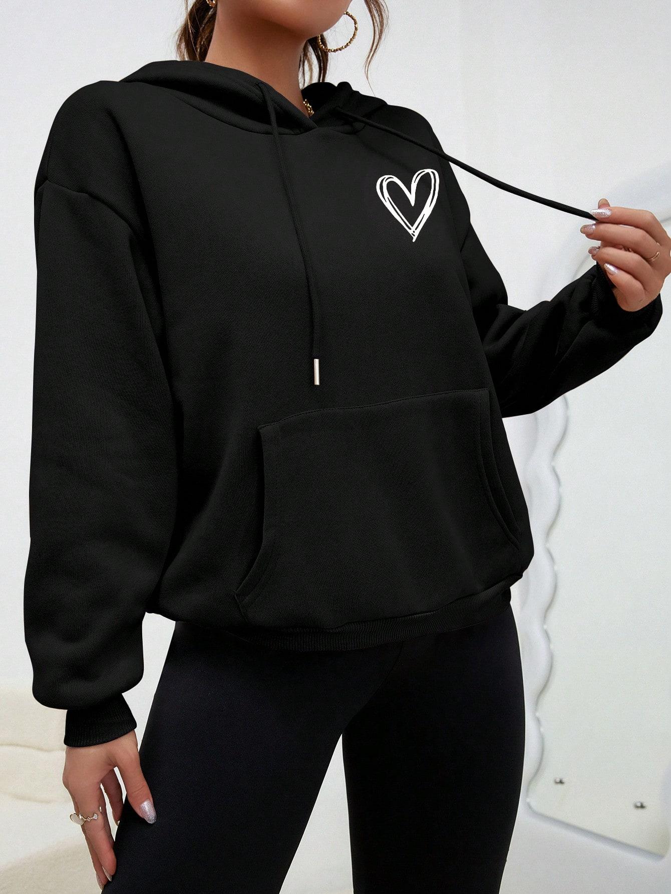 CZARNA BLUZA KAPTUR