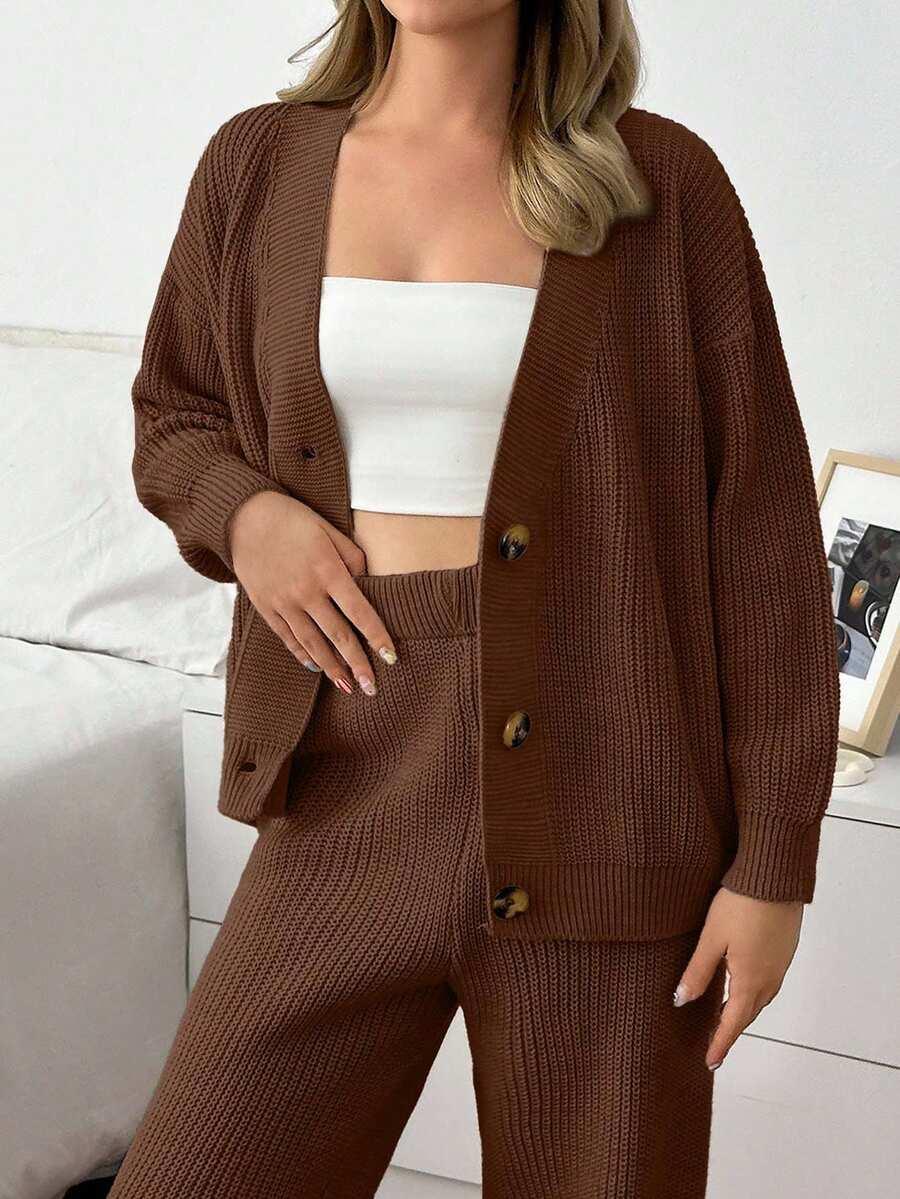 sweter spodnie komplet 