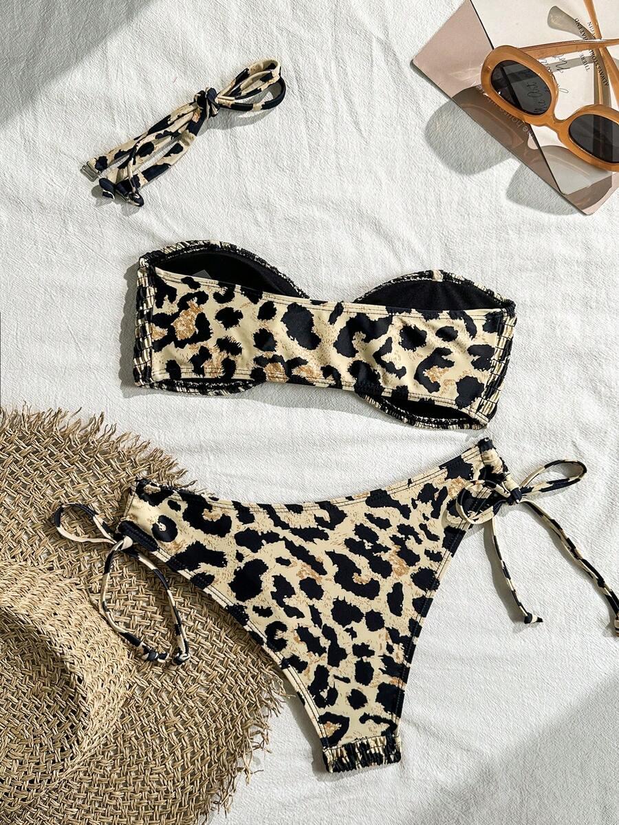 KOMPLET BIKINI ANIMAL PRINT 
