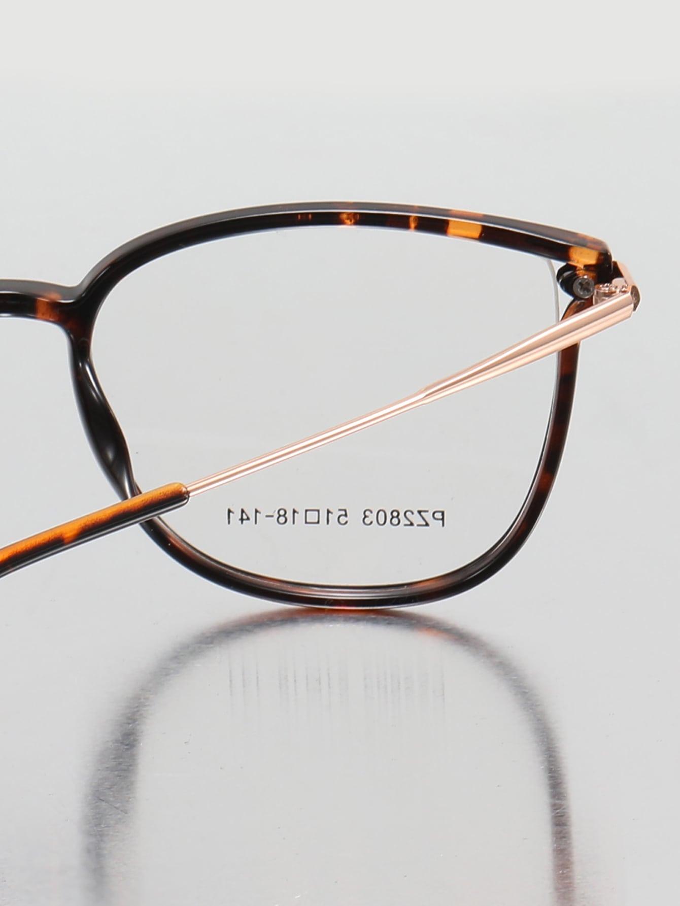 okulary zerówki animal print