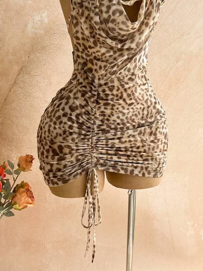 SUKIENKA ANIMAL PRINT