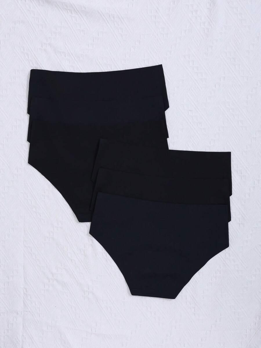 czarne majtki 6-pack