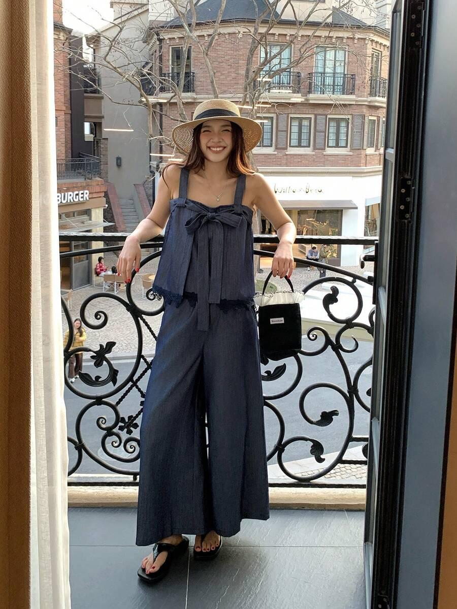Komplet spodnie top