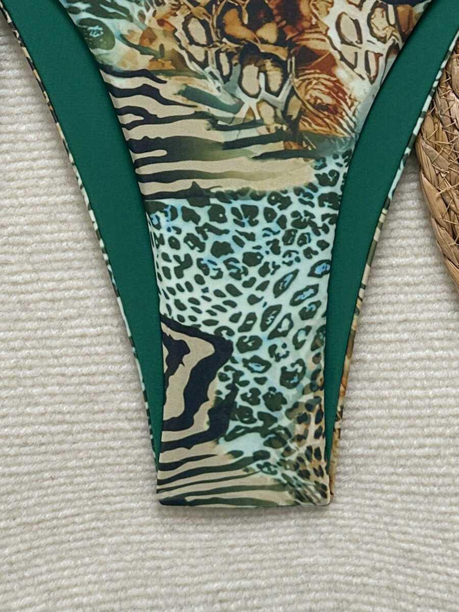 DÓŁ OD BIKINI ANIMAL PRINT