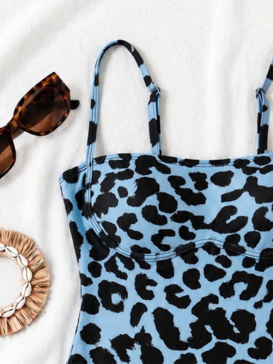 JEDNOCZĘŚCIOWY STRÓJ KĄPIELOWY ANIMAL PRINT