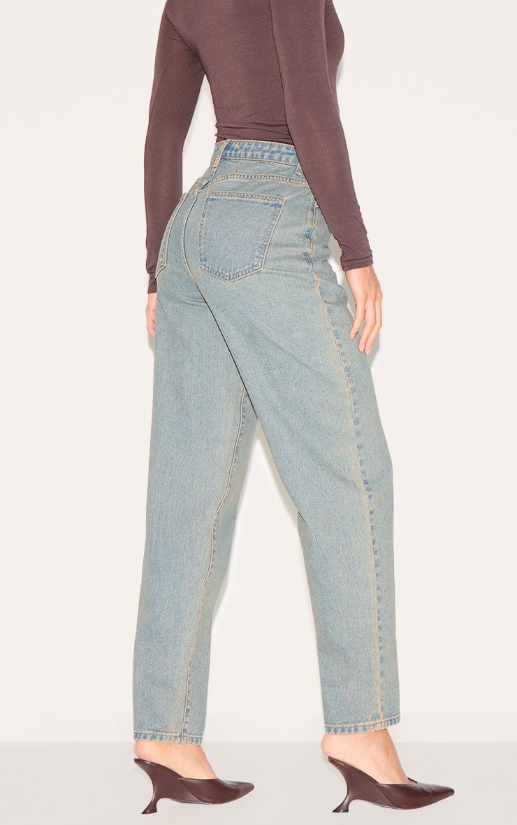 SPODNIE MOM JEANS WYSOKI STAN VINTAGE