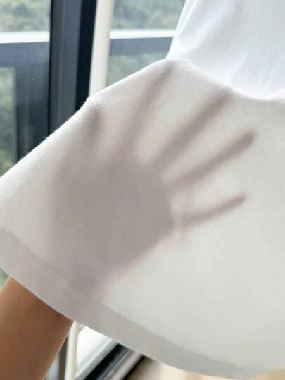biały t-shirt basic