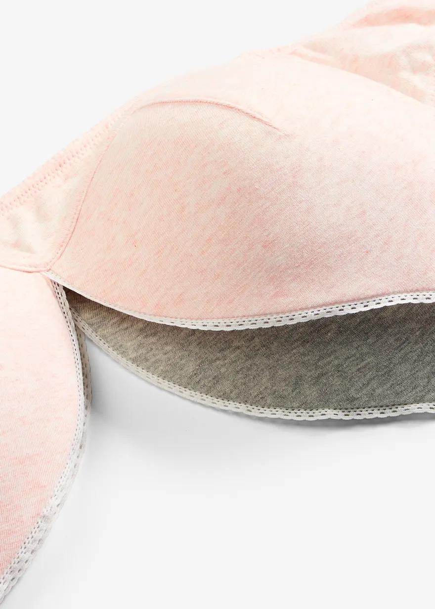 BIUSTONOSZ DAMSKI PLUS SIZE PÓŁUSZTYWNIANY ELASTAN 2szt 