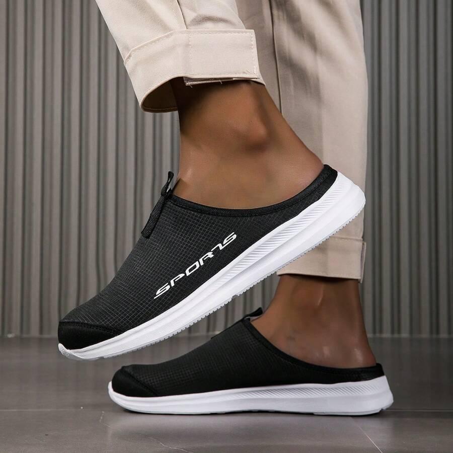 CZARNE SIATECZKOWE BUTY SPORTOWE